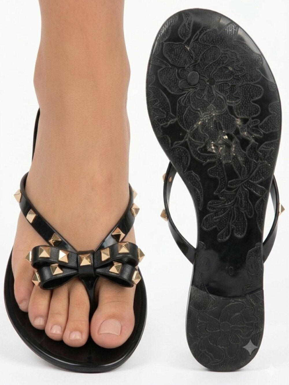Women's Black Dress Sandals